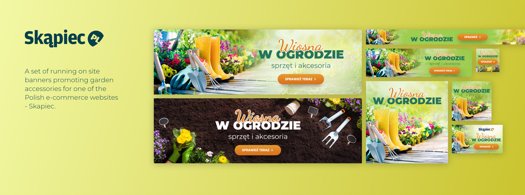 Skapiec.pl - Spring (web banners set)